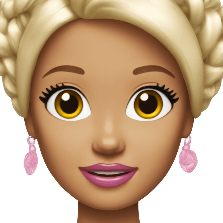 Barbie doll emoji