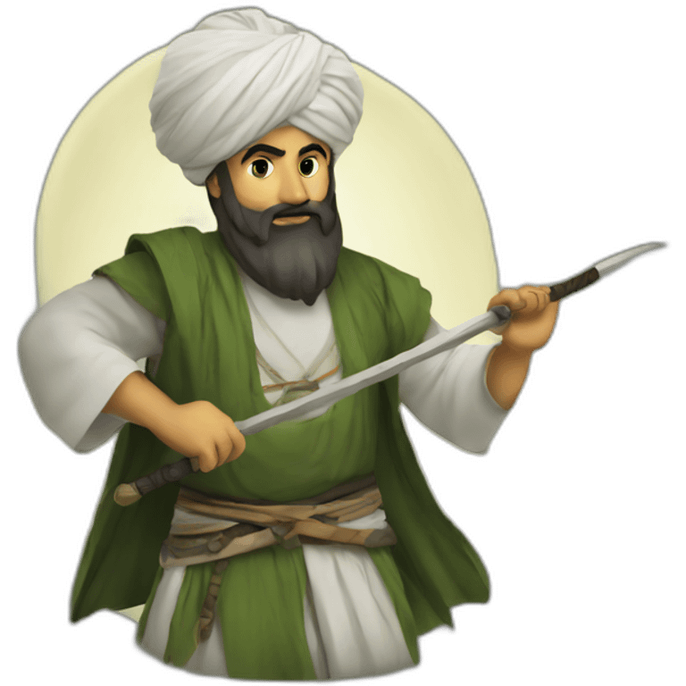 sufi-warrior emoji