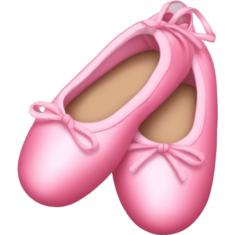 pink ballet slippers emoji