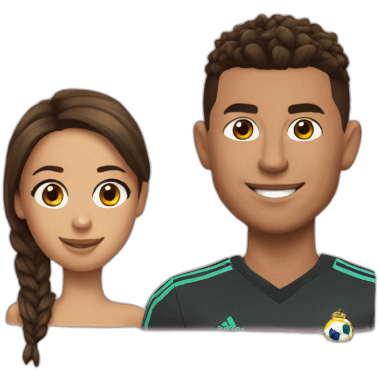 Meesi and Ronaldo emoji