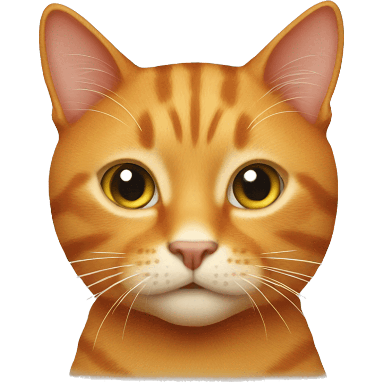 face of ginger cat emoji