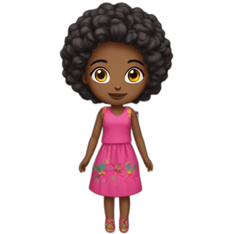 hulla girl doll emoji