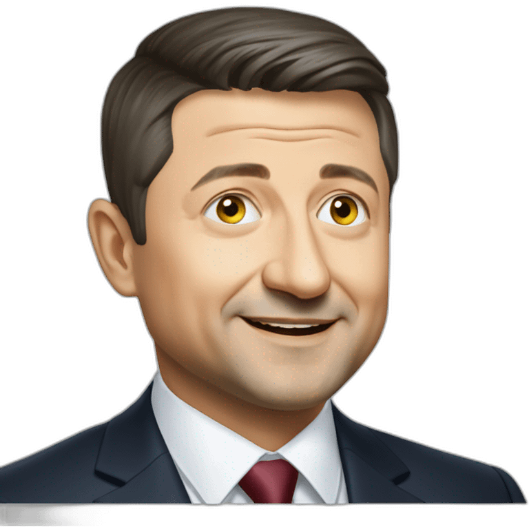 President of Ukraine Vladimir Zelensky emoji