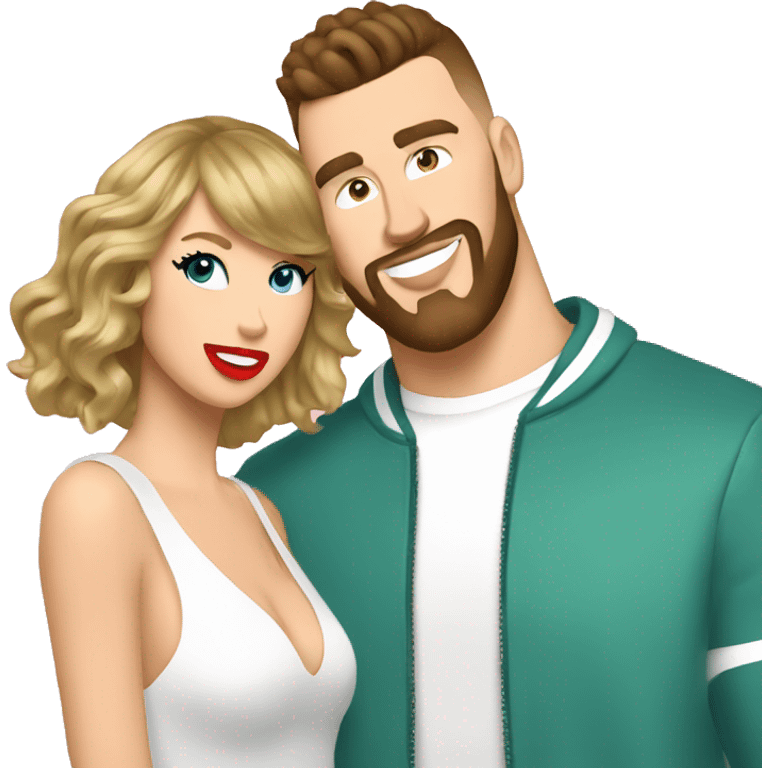 Travis kelce and taylor swift emoji