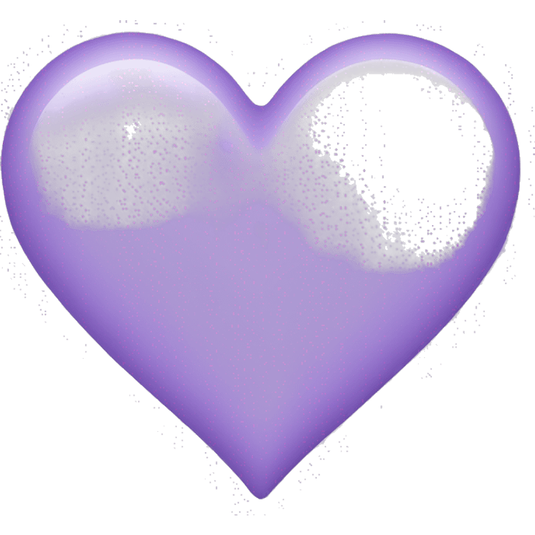 lavender heart emoji emoji