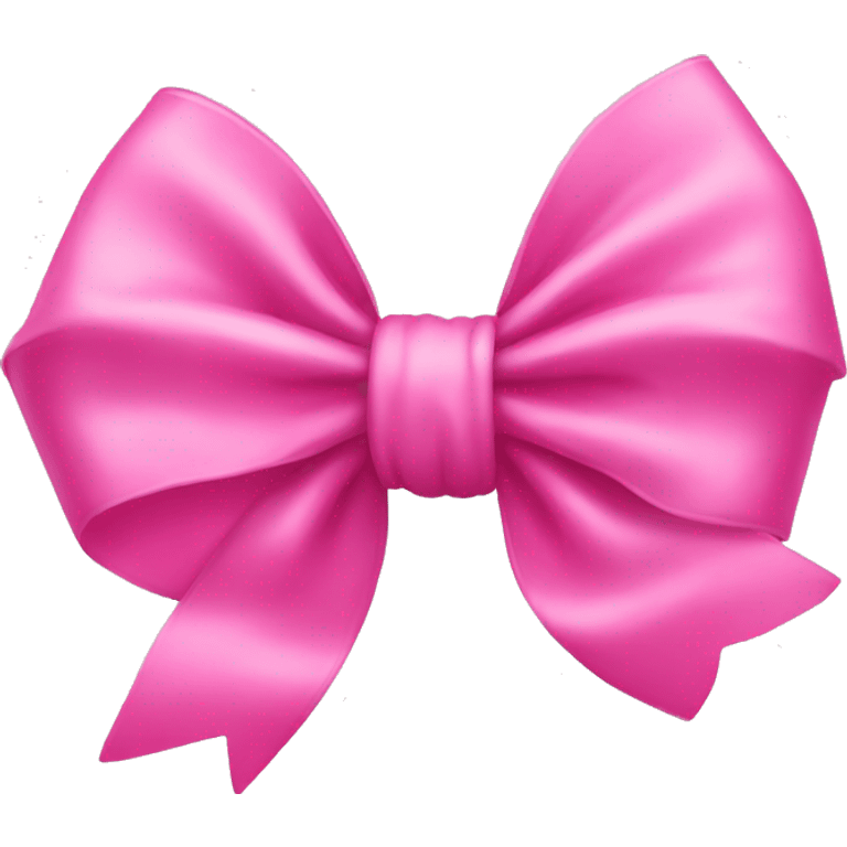 Pink bow emoji