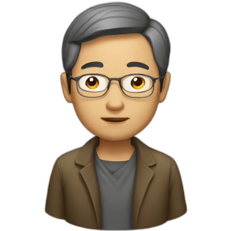 asian writer emoji