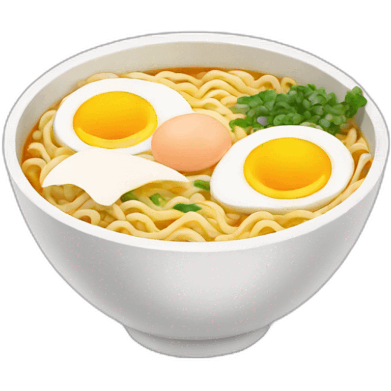 ramen with eggs emoji