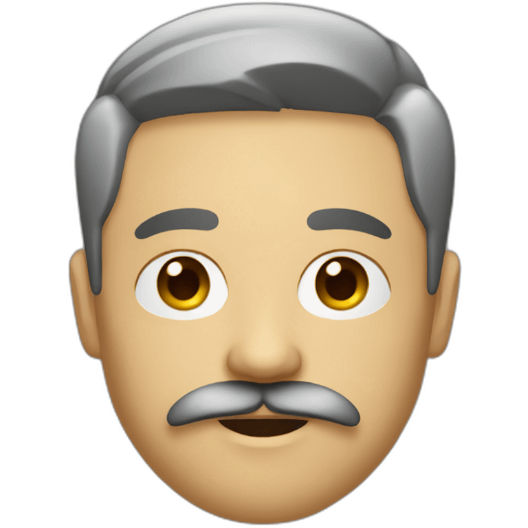 asian designer with mustache and beard emoji