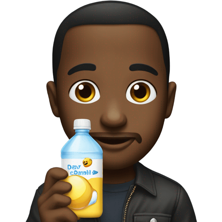 Can you do diddy Holding a Baby oil  emoji