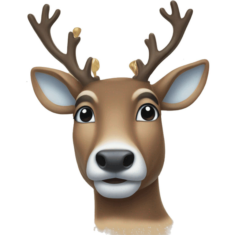 Fairy tale reindeer  emoji