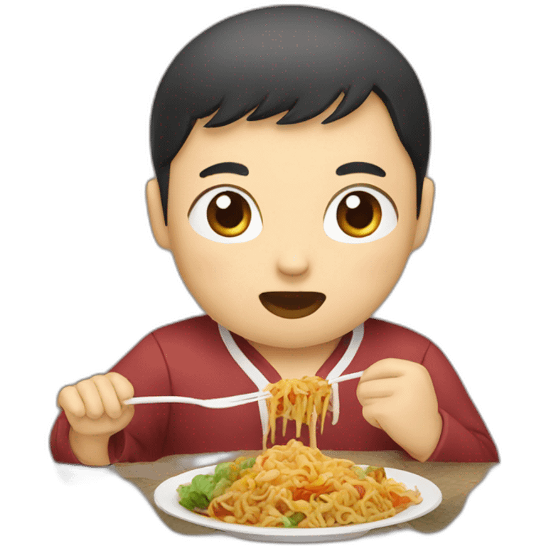 chinese eating emoji