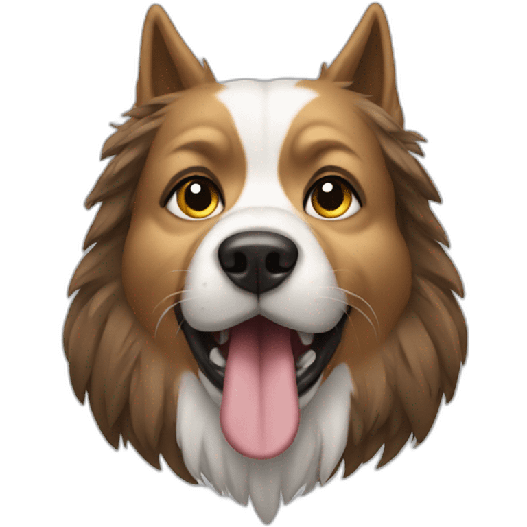 dog with eagle head emoji