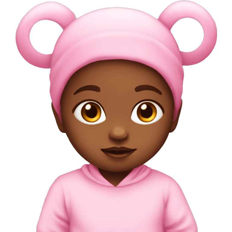 Heart pink baby emoji