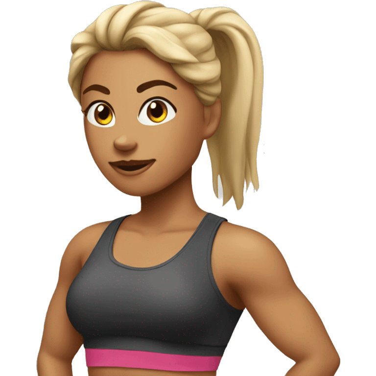 Fitness girls  emoji