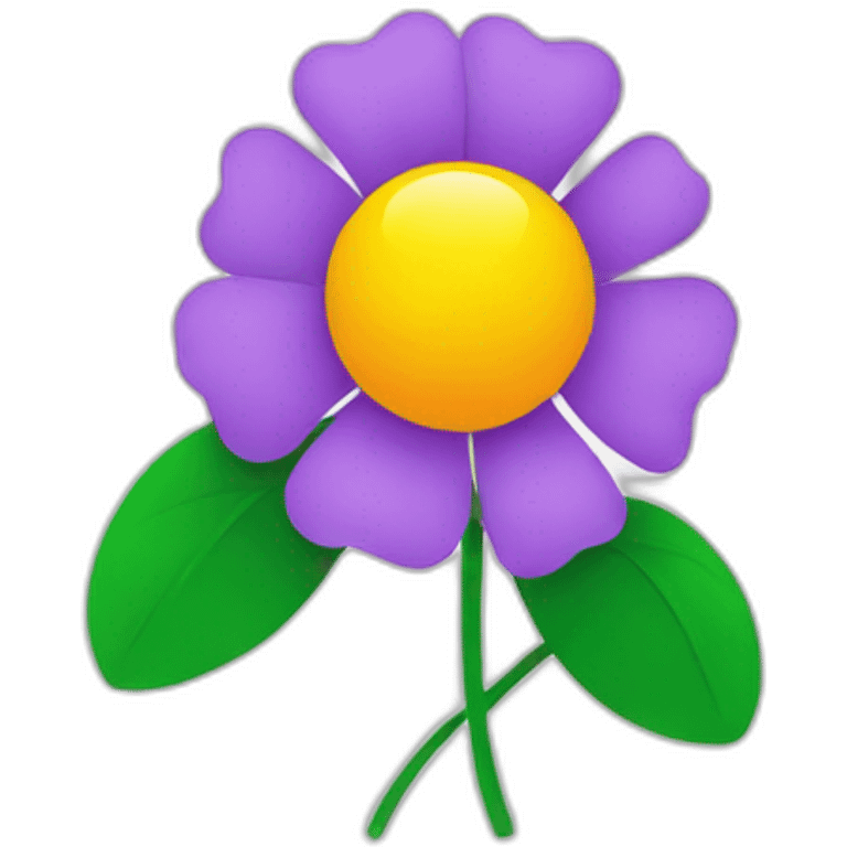 flowers abstract company logo emoji