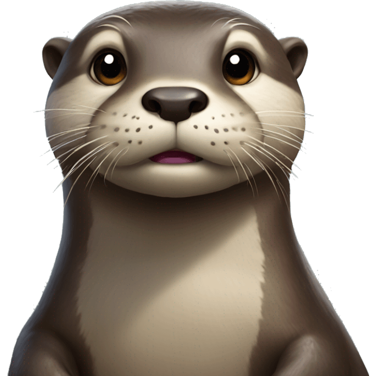 Strong otter emoji