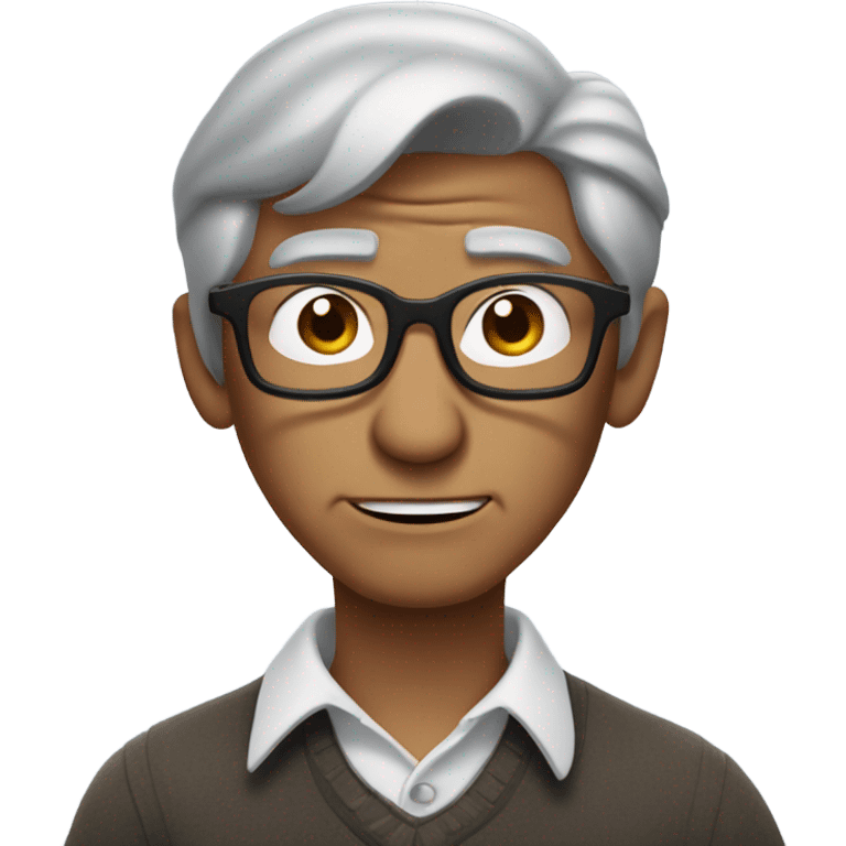 man from Disney up grey hair glasses grumpy face emoji