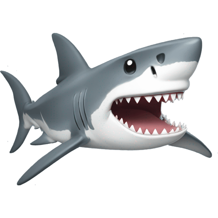 Shark with arms  emoji