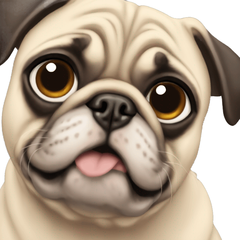 Pug emoji