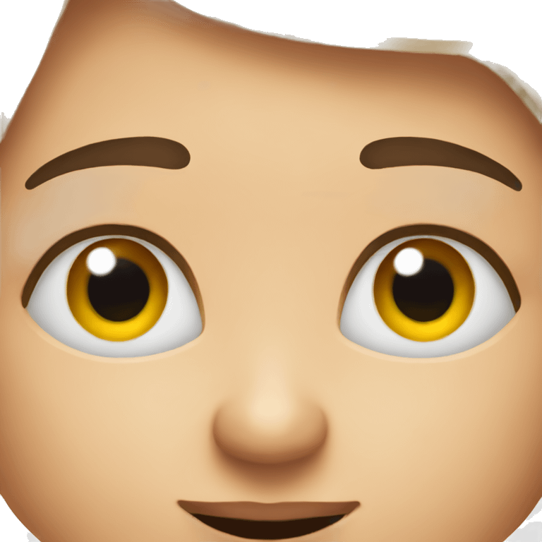 Eyebrows laminated emoji