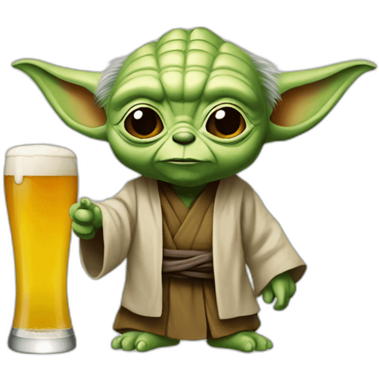 Yoda-bier emoji