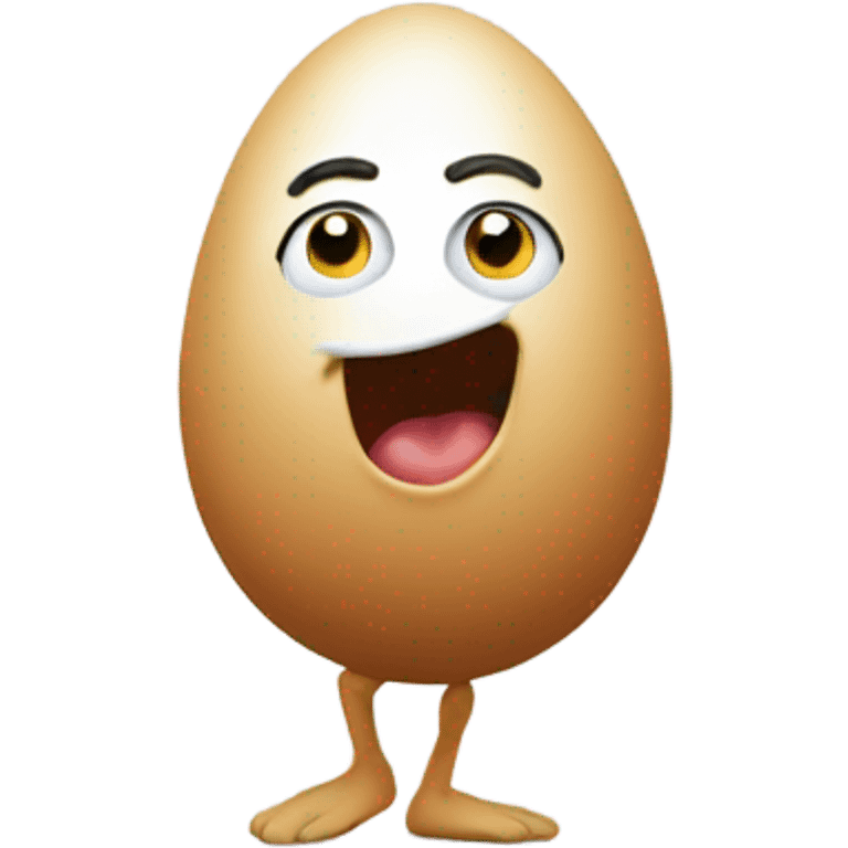 Dancing egg emoji