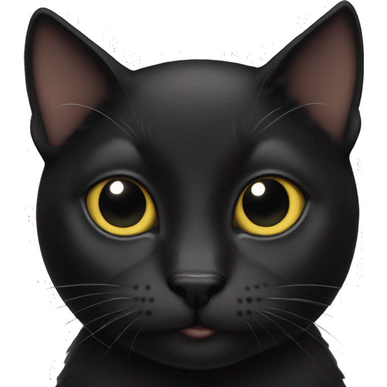 Black cat emoji