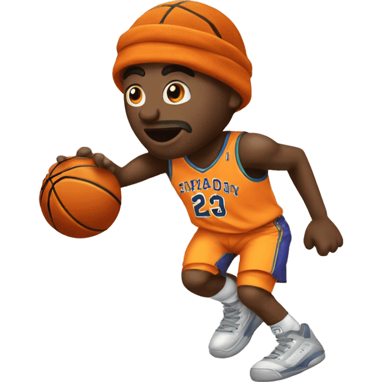 Basketball crossover  emoji