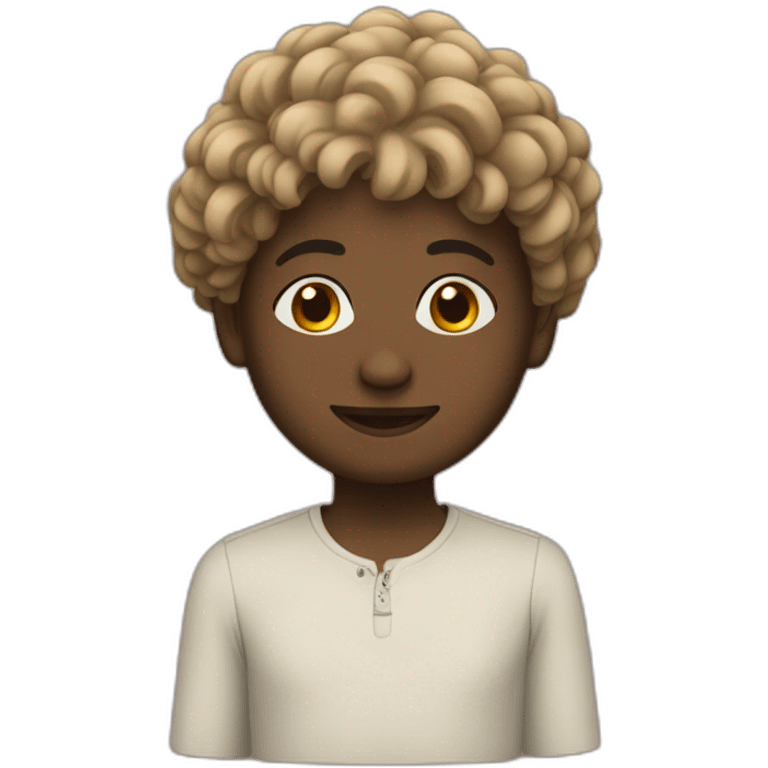 Afriquain avec un prénom "Maël" emoji