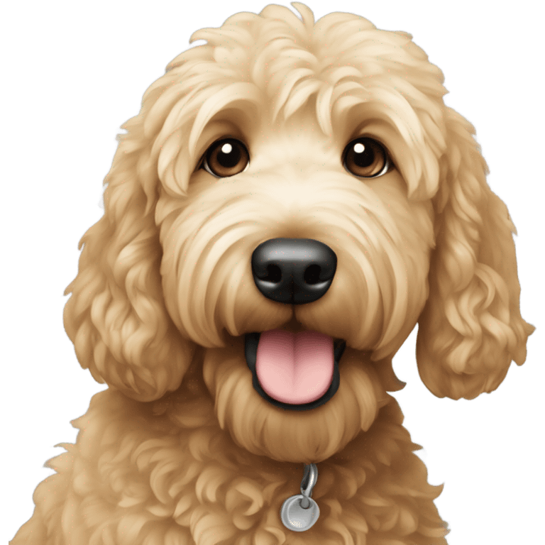 Goldendoodle emoji