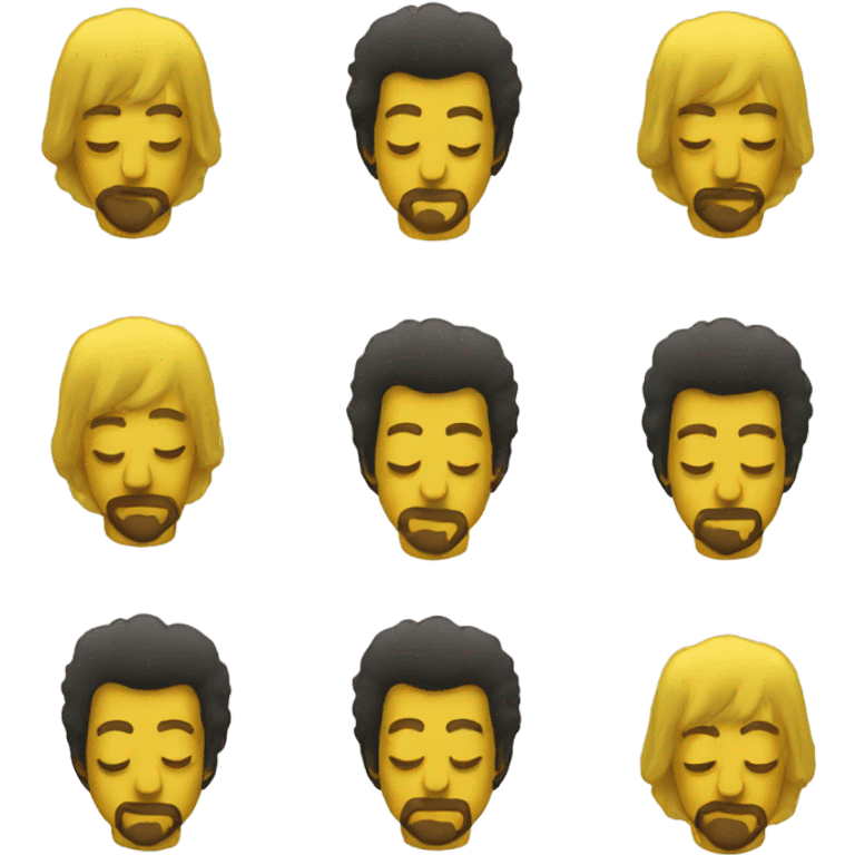 Bob Dylan yellow emoji  emoji