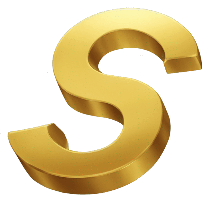 a gold coin with a letter G emoji