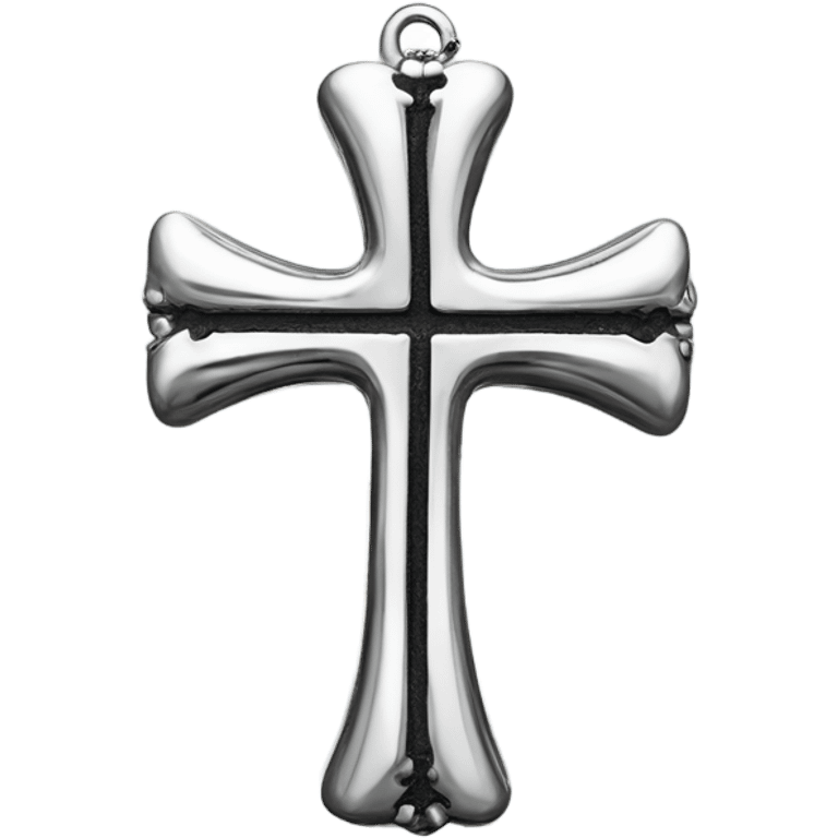 chrome hearts cross emoji