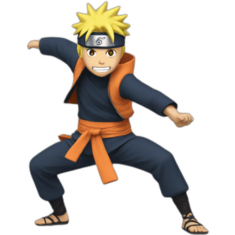 Naruto dancing  emoji