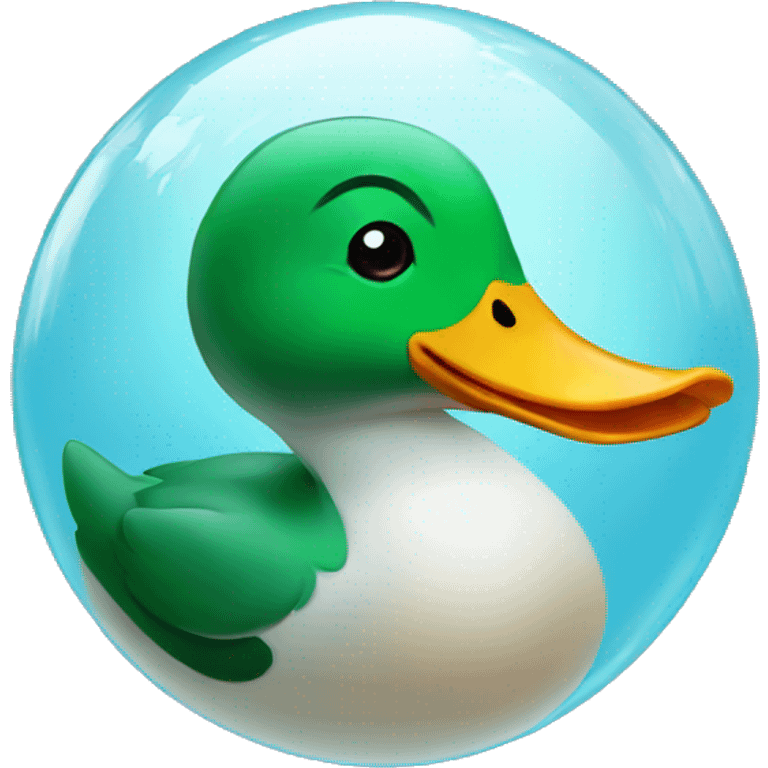 Duck Globe emoji