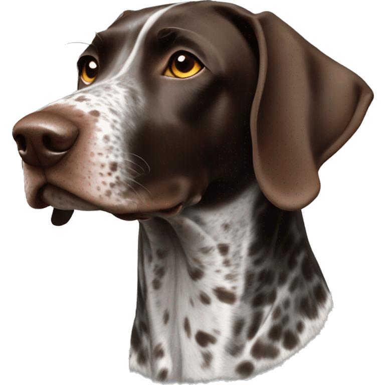 German shorthair pointer emoji