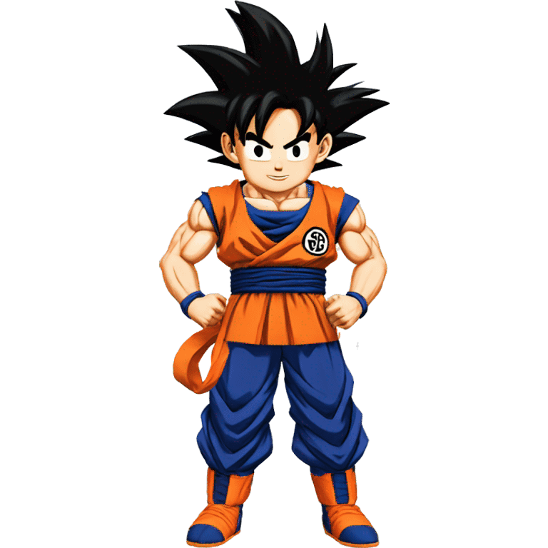 Goku from dragon ball z emoji