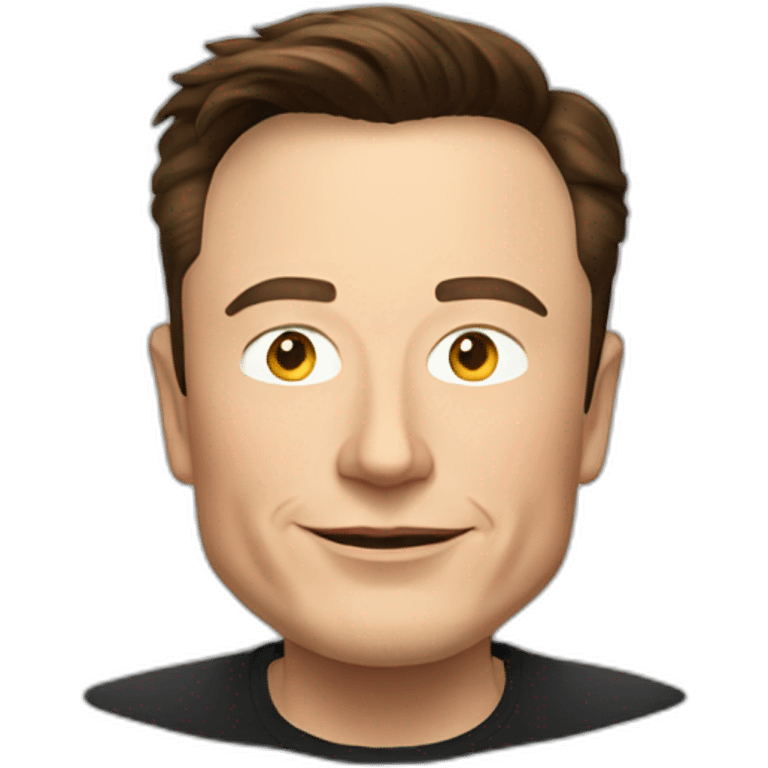 Elon Musk emoji