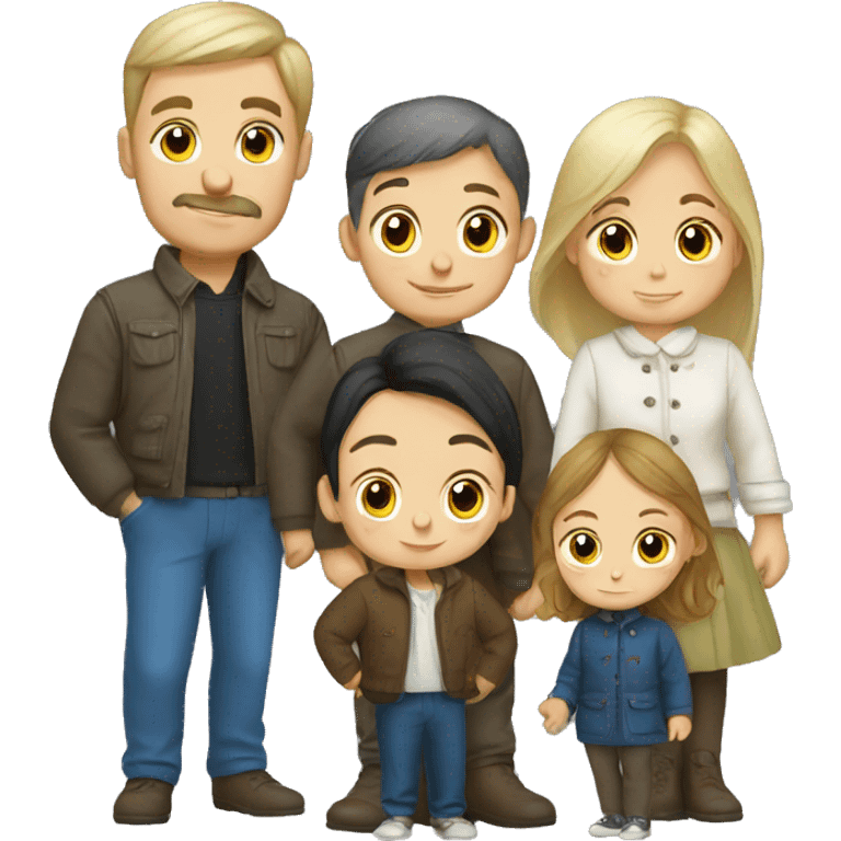 russian family emoji