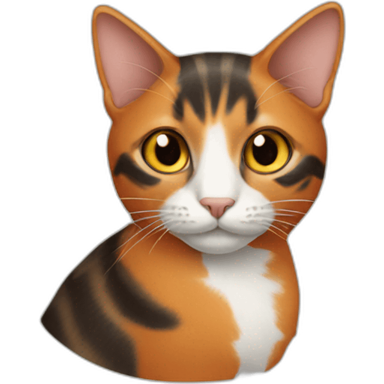 Cat naranja emoji