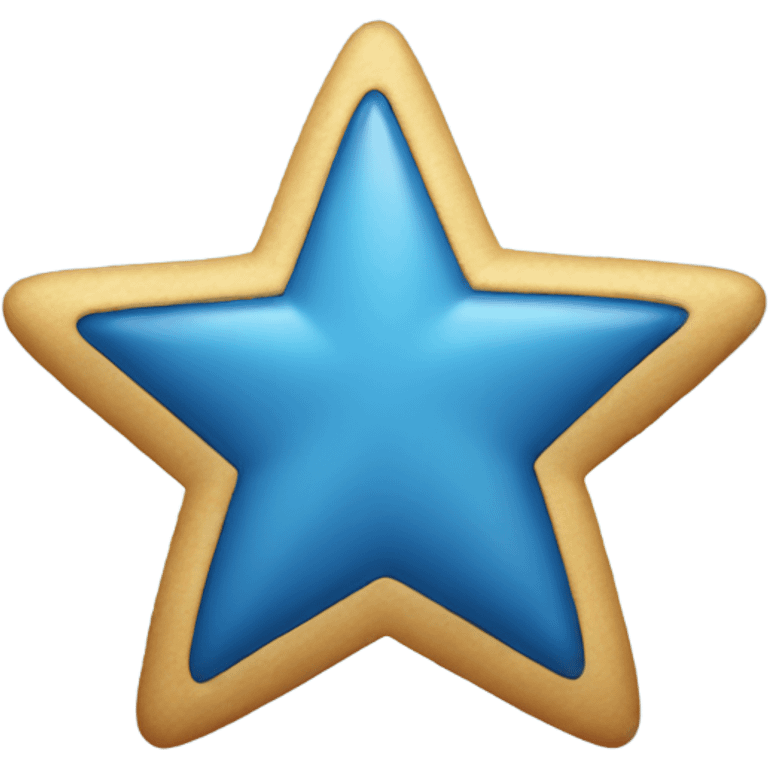 Blue star emoji