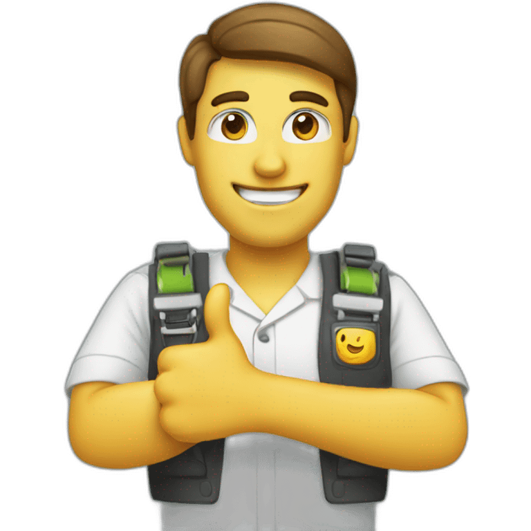 frontend engineer with thumbs up emoji