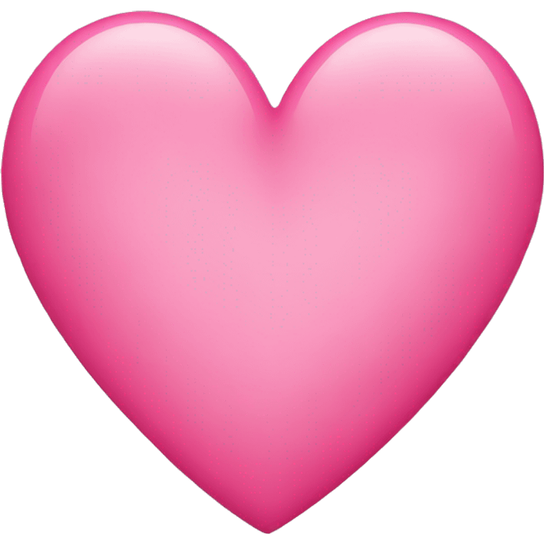 Pink heart emoji