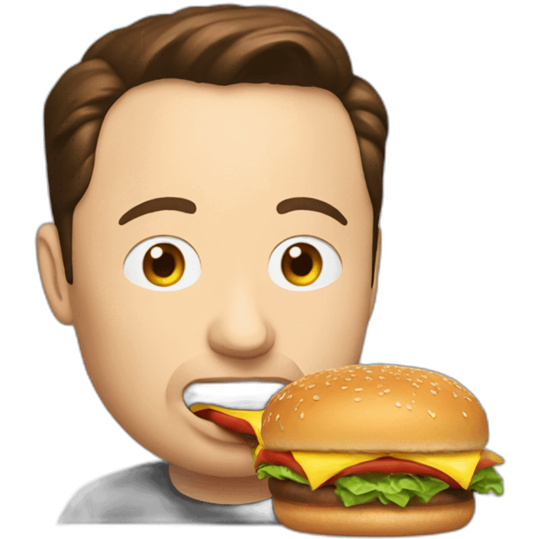 Elon-musk-eating-burger emoji