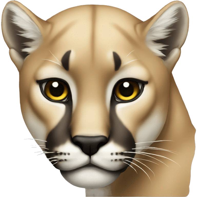 crying puma emoji