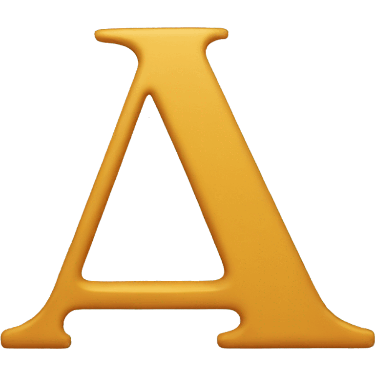 letter A emoji