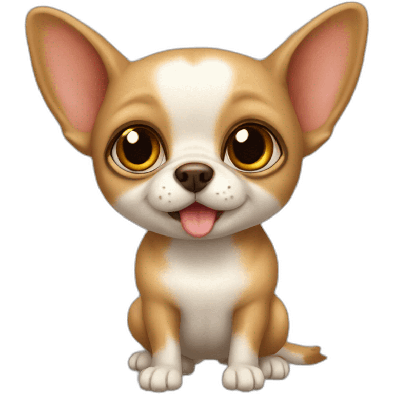 Chiwawa et écaille de tortue chat emoji