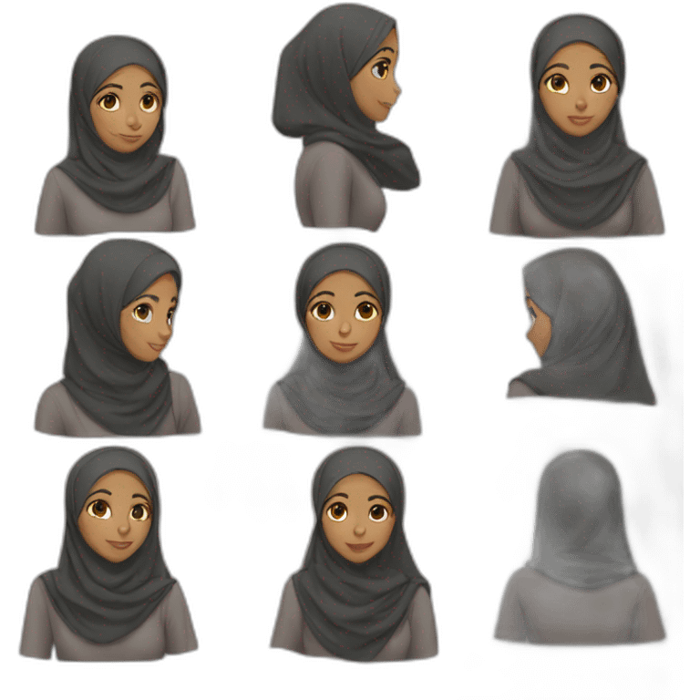 Hijabi girl emoji