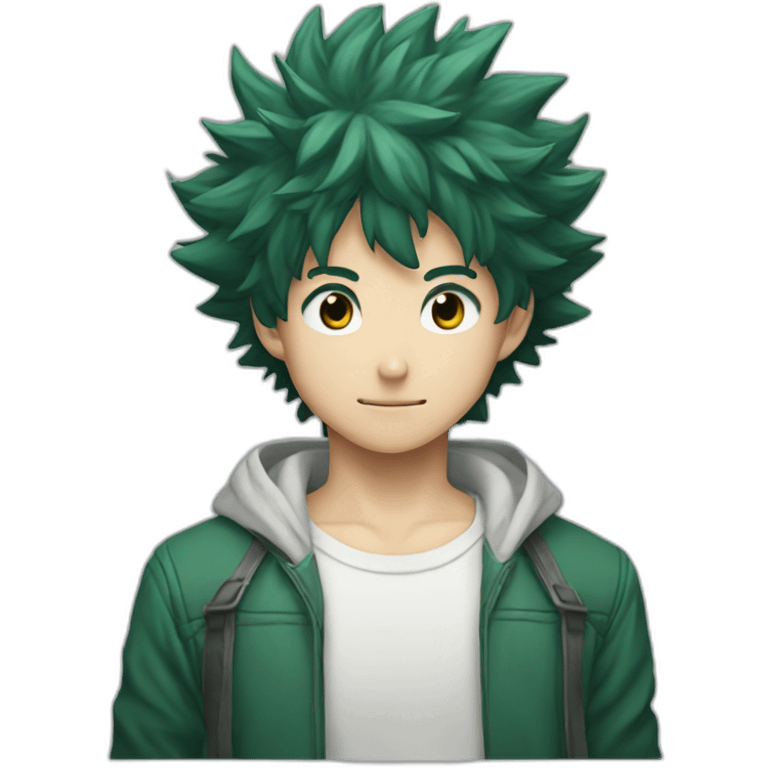 Izuku one far all emoji